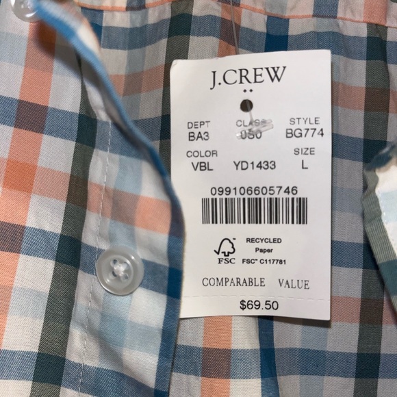 New J Crew button down Shirt - Picture 4 of 4